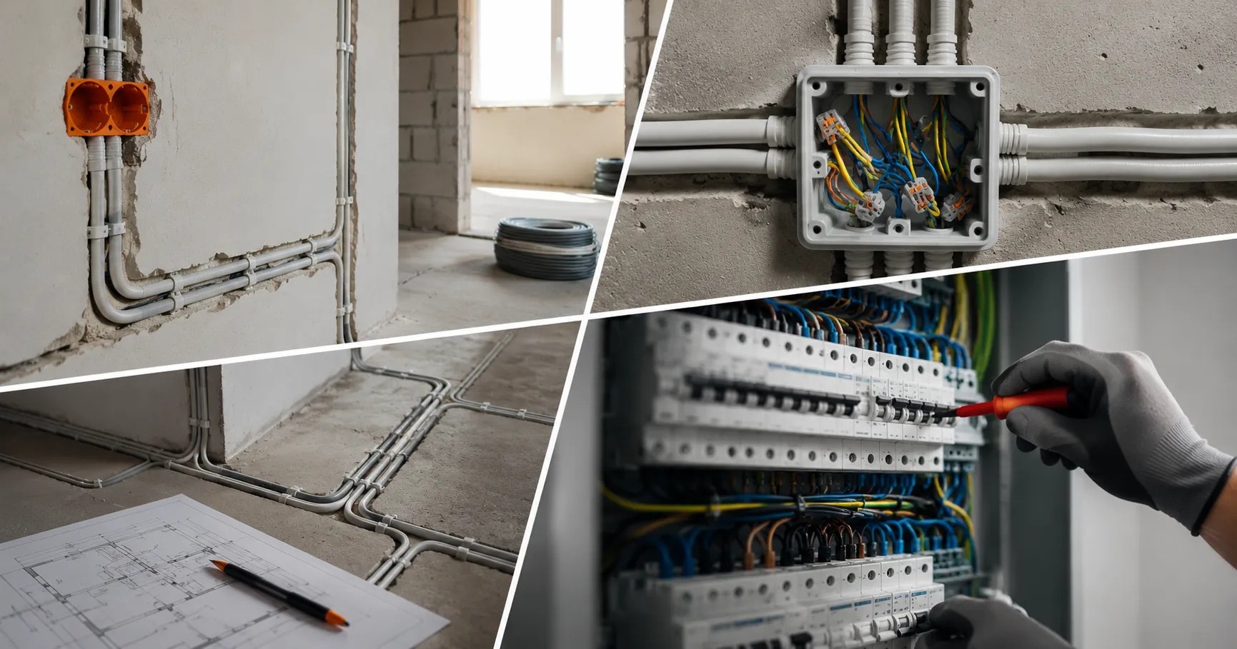 Zasady prowadzenia i układania instalacji elektrycznej